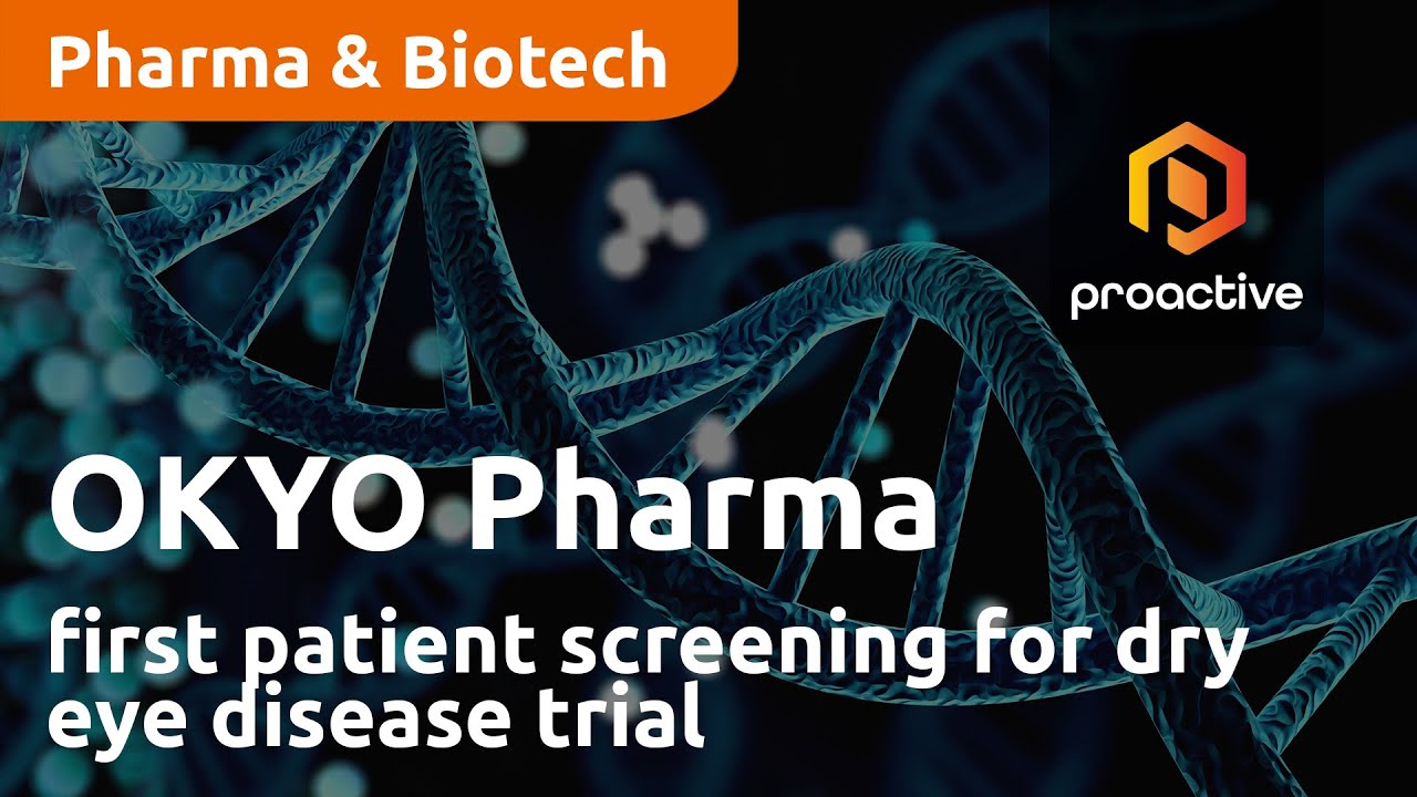 OKYO Pharma reaches milestone with first patient screening for dry eye disease trial