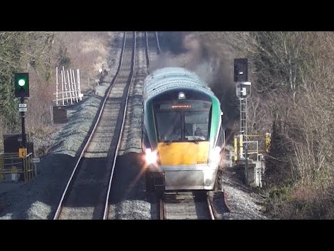 IE 22000 Class ICR Train number 22347 - Monasterevin Station