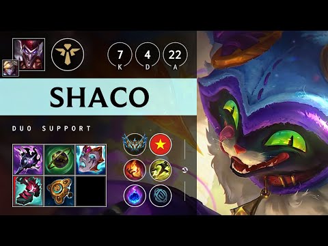 Shaco Support vs Maokai - VN Challenger Patch 25.13