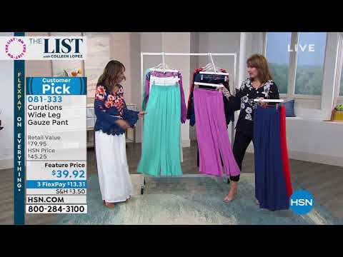 Curations Wide Leg Gauze Pant