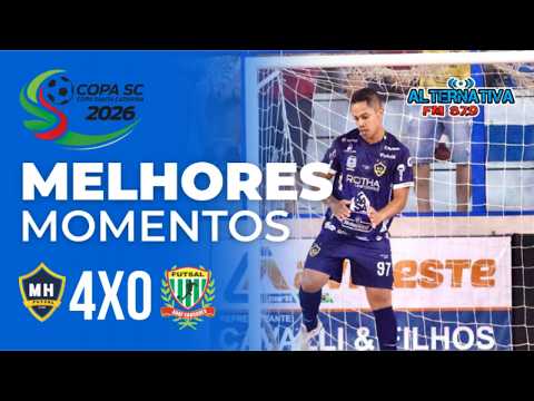MARAVILHA FUTSAL 4X0 ADAF SAUDADES | COPA SC | MELHORES MOMENTOS