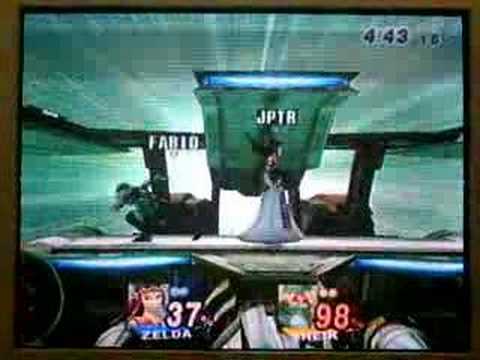 SSBB Jupiter Crayon vs. Fabian Arachnaphobic casual friendly