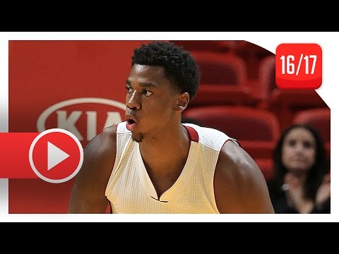 Hassan Whiteside Full PS Highlights vs Nets (2016.10.11) - 21 Pts, 14 Reb, 4 Blks