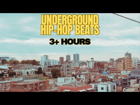 3+ Hour Underground Hip Hop Beat Mix | Original Boom Bap Instrumentals | Perfect Background Music