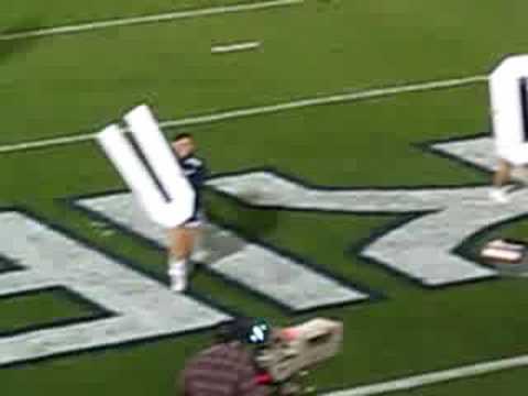 U-C-O-N-N and a butt waggle