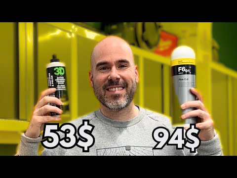 Beginners: MUST HAVE One Step Car POLISH (Koch Chemie F6 vs 3D ONE compound)