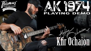 Video thumbnail for Framus Custom Shop Masterbuilt - AK 1974 - Demo with Kfir Ochaion - #18-3776 by Framus & Warwick