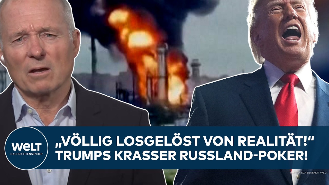 PUTINS KRIEG: "Für Trump ist Selenskyj der Schuldige" - Schwere Vorwürfe gegen US-Präsidenten!