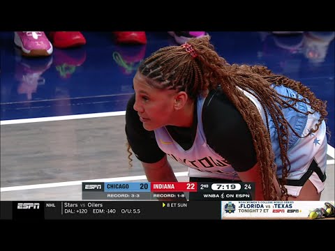 🚨 Kamilla Cardoso Highlights In FIRST WNBA Game | Chicago Sky vs Indiana Fever