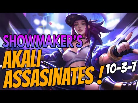 DWG Showmaker Plays AKALI Mid vs Yone - Challenger Gameplay New Items - Season 11 Rocketbelt