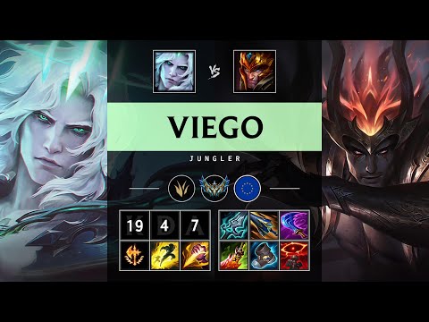 Viego Jungle vs Jarvan IV: Triple Kill, Legendary - EUW Challenger Patch 14.16