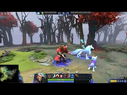 Crystal Maiden Persona bitten by Lycan - Dota 2