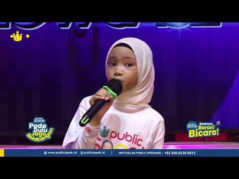 Video dokumentasi unjuk keberanian bicara dan public speaking siswa Speak Corner Serang episode 15
