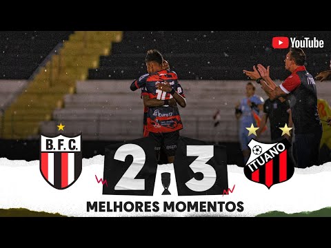 Gols e lances de Botafogo-SP x Ituano