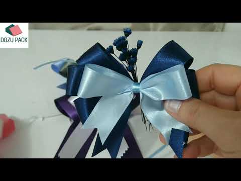 Como fazer laço simples com fita de cetim