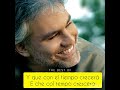 lo Cí sarò- Andrea boccelli letra en español