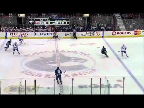 Montreal Canadiens Vs Vancouver Canucks - 03/10/2012