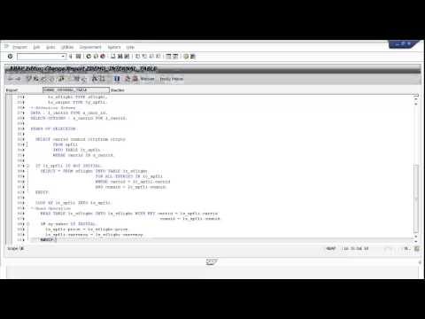 How to create ALV with OOPS | Free SAP ABAP Training Video Part 2
