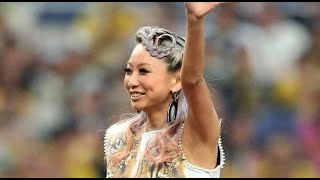 倖田來未が１０・２のオリックス戦の特別始球式に登板[24/24]