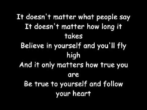 Someones watching over me lyrics Hilary Duff