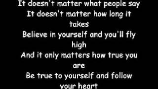 Someones watching over me lyrics Hilary Duff