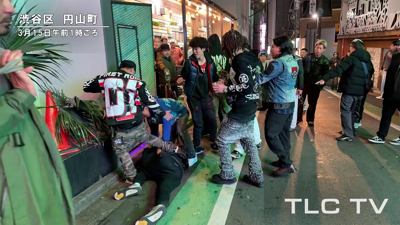 【衝撃】渋谷クラブ街で集団暴行の瞬間…　渋谷スクランブル交差点ライブカメラ  Shibuya Scramble Crossing Live Camera 2026 3/14