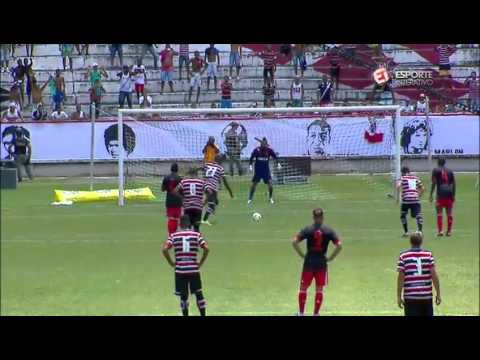 Gol de Grafite – Santa Cruz 1x1 Flamengo - Taça Chico Science – 24/01/2016 – HD