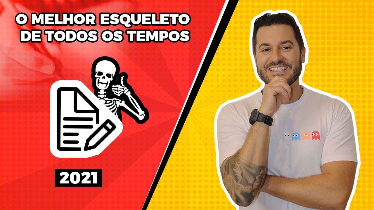O melhor esqueleto para estruturar facilmente qualquer redação - Prof. Dickson Cosseti