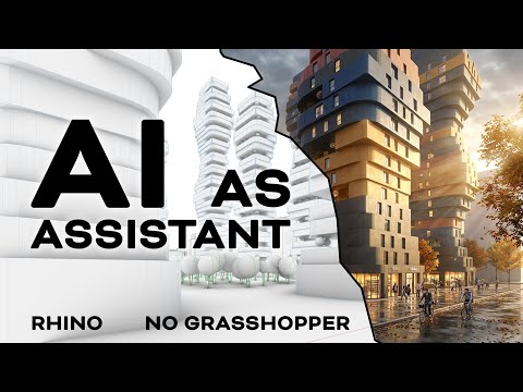 I Treated AI as a Rhino Assistant – This Came Out  -  No Grasshopper Used