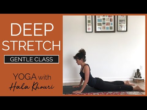 Deep Stretch Gentle Yoga Class | with Hala Khouri