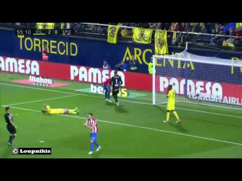Villarreal CF vs Sporting de Gijón 3-1 All Goals and Highlights {28/4/2017}