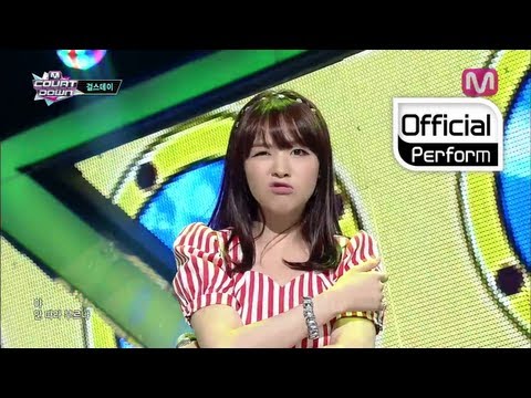 Girl's Day(걸스데이) - Tell Me(말해줘요) live on Mcountdown (Aug 1, 2013)