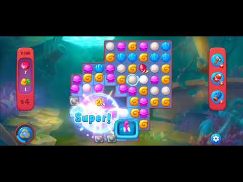 Fishdom Hard Level 11988 (No Boosters) @choraelmin