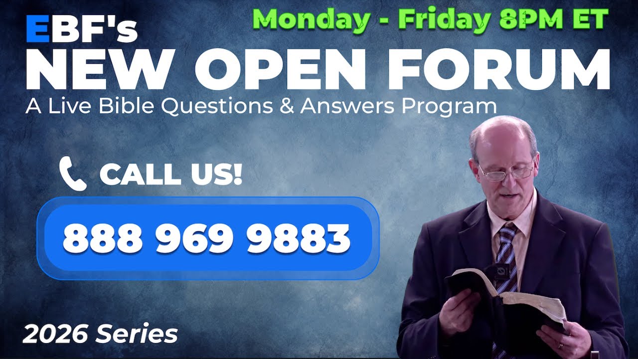 (Episode 1365) EBF's New Open Forum - April 22, 2026