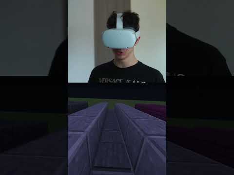 Nausea effect with VR in Minecraft 🤮