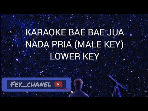 Karaoke MALAM INI SAJA baebae jua Nada Pria versi Mario G Klau