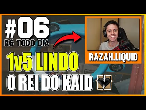 RAZAH FAZENDO 1X5 INSANO COM O KAID - TODO DIA R6 #06
