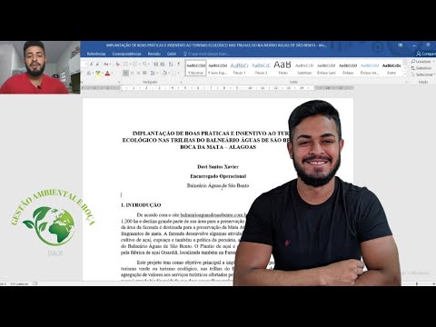 Gestão Ambiental: Escrita de projetos ambientais