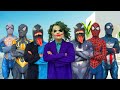 TEAM SPIDER MAN Vs BAD GUY TEAM Save Spiderman From New Bad Hero Live Action FLife Vs