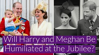 Will the Palace Humiliate Prince Harry and Meghan Markle at the Queen's Platinum Jubilee?