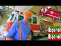 Blippi Español Explora los Camiones de Bomberos para niños | Canción del Camión de Bomberos