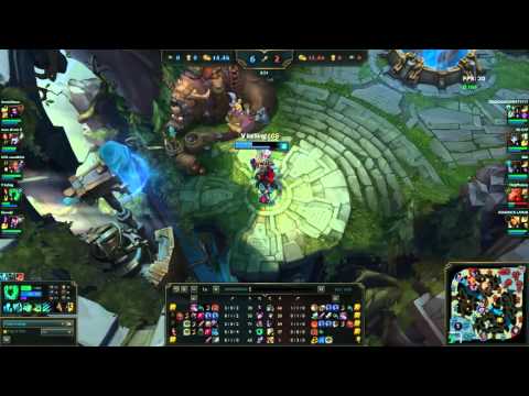 LoL: KaSing Thresh vs Bard Support SEASON2016 Apr 2016