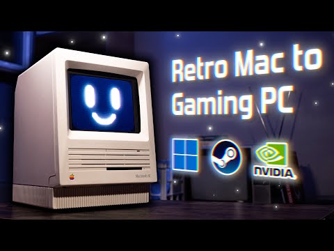 I Built a Gaming PC Inside a Retro Mac - The Joshintosh