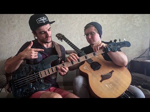 Alexandr Misko & Dmitriy Toporov - Seven Nation Army (White Stripes Cover)//Bass & Guitar Duo