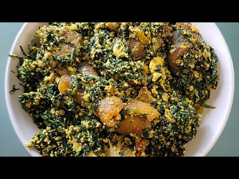 CAMEROONIAN🇨🇲 OKONGOBONG RECIPE | HOW TO COOK OKONGOBONG(VEGETABLE SOUP)