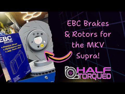 How to Install EBC Brakes, Pads and Rotors On Your A90 Supra!