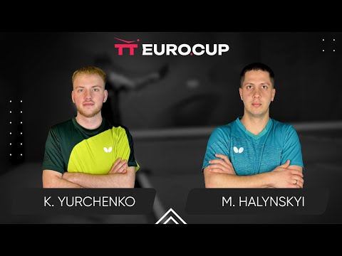 16:20 Kiril Yurchenko - Mykola Halynskyi 21.08.2025 TT Euro.Cup Ukraine Elite TABLE 3