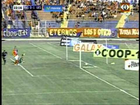 Gol de Francisco Ladogana / C.D. FAS 0-1 C.D. Universidad de El Salvador / Fútbol Salvadoreño