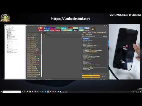 Asus Rog Phone 2 Fastboot to EDL (9008) + Erase Frp One Click By UnlockTool - 07.01.2022
