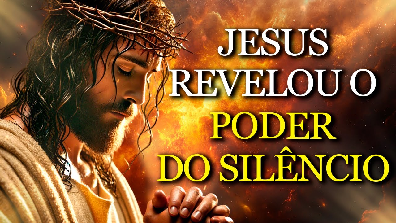 JESUS REVELOU o PODER do SILÊNCIO para OUVIR a VOZ de DEUS com CLAREZA